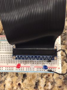 Wiring up LEDs to a Raspberry Pi with a breadboard